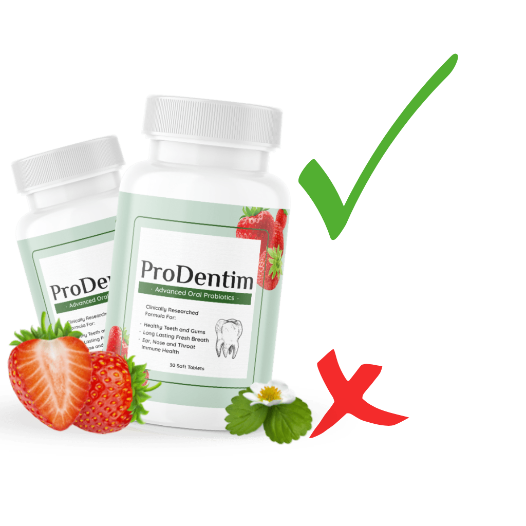ProDentim Supplement Bottle – Natural Oral Probiotics for Gum and Teeth Health
